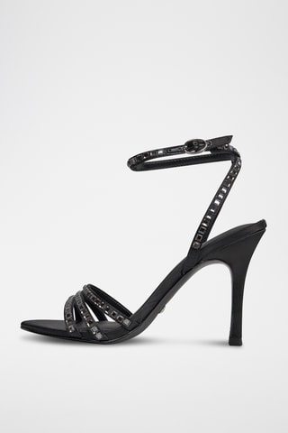 Sandales à talons - Noir