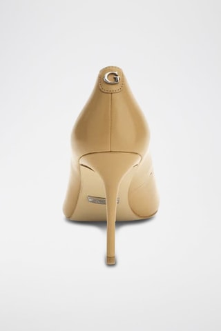 Escarpins en cuir de mouton - Beige