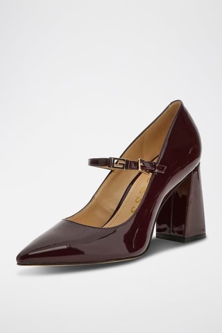 Escarpins vernis - Bordeaux