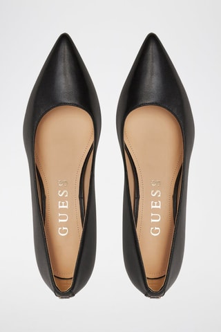 Escarpins en cuir de mouton - Noir