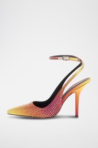 Escarpins - Rose et jaune