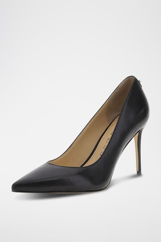 Escarpins en cuir de mouton - Noir