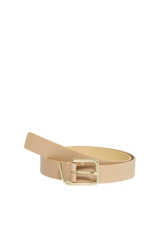 Ceinture en cuir - Beige