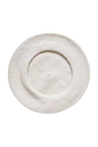 Béret en laine - Blanc
