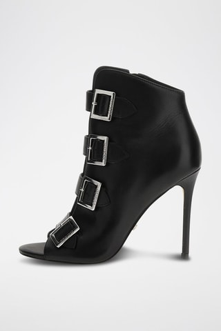 Bottines en cuir de veau - Noir