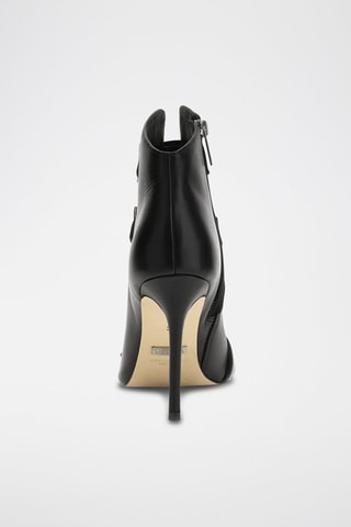 Bottines en cuir de veau - Noir