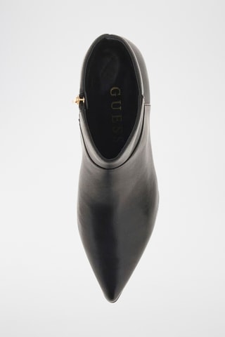 Bottines en cuir de mouton - Noir