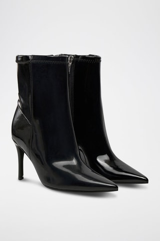 Bottines vernies - Noir