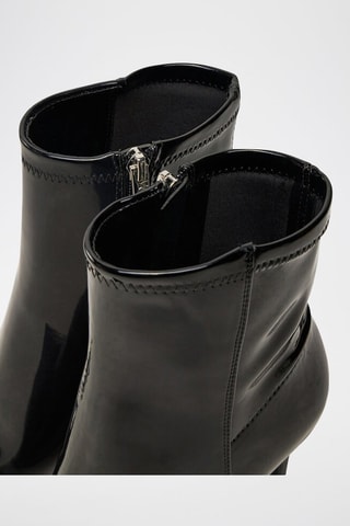 Bottines vernies - Noir
