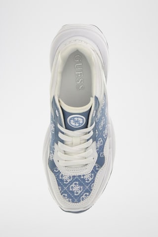 Baskets - Bleu cobalt et blanc