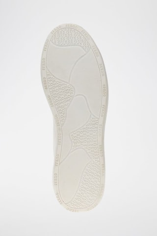 Baskets plateformes en cuir de veau Vibo - Blanc