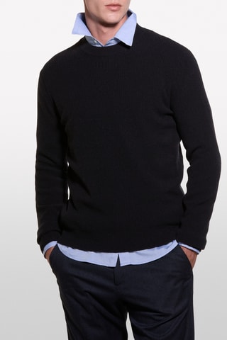 Pull en laine - Noir