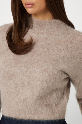 Pull en alpaga - Taupe 