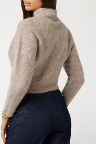 Pull en alpaga - Taupe 