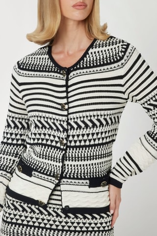 Gilet - Blanc et noir