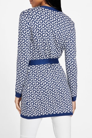 Gilet - Bleu et blanc