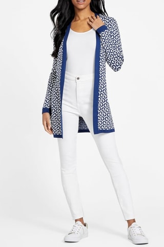 Gilet - Bleu et blanc