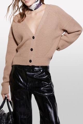 Gilet en laine - Camel