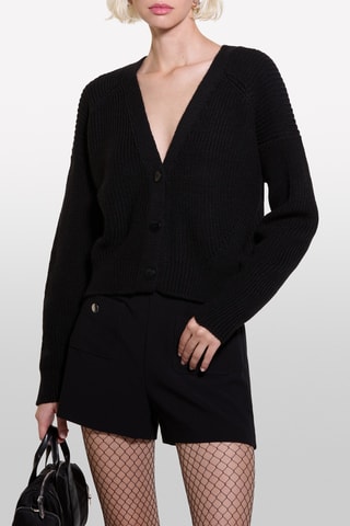 Gilet en laine - Noir