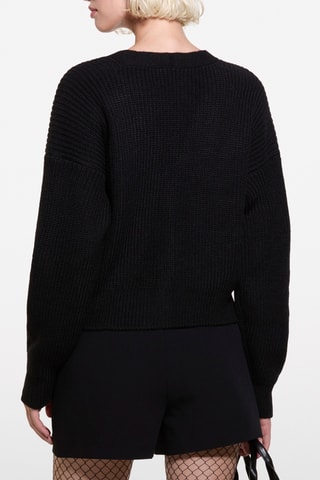 Gilet en laine - Noir