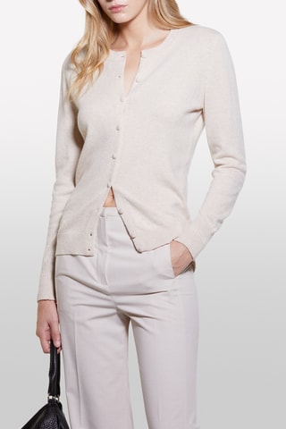 Gilet en laine et cachemire - Beige