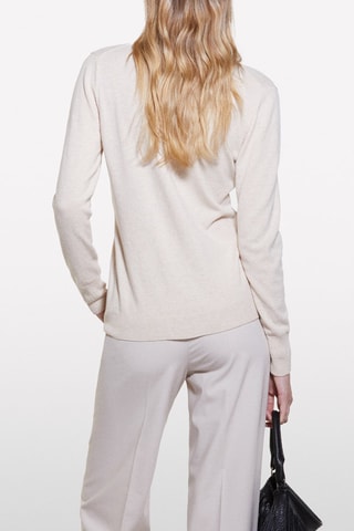 Gilet en laine et cachemire - Beige