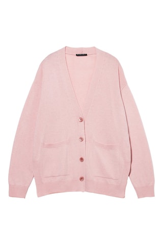 Gilet en laine et cachemire - Rose