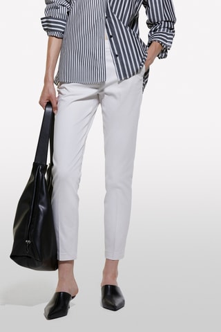Pantalon 7/8 - Blanc