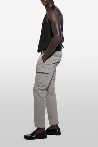 Pantalon cargo - Taupe
