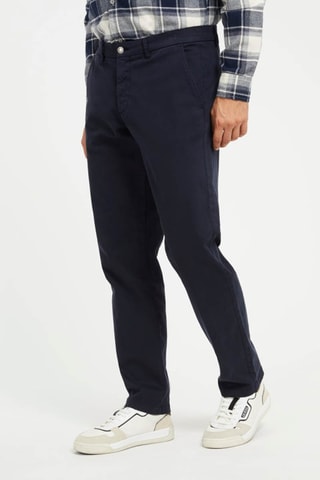 Pantalon regular - Bleu marine