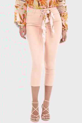 Pantalon skinny Capri - Saumon