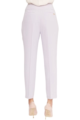 Pantalon slim 7/8 Brenda - Violet clair