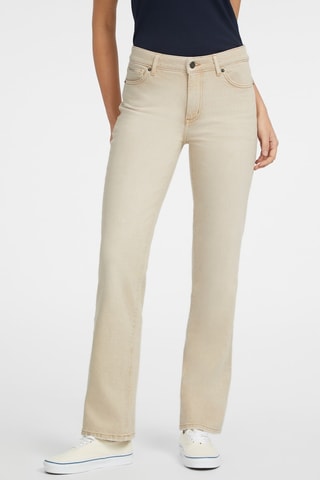 Pantalon regular - Beige
