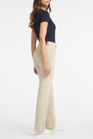 Pantalon regular - Beige