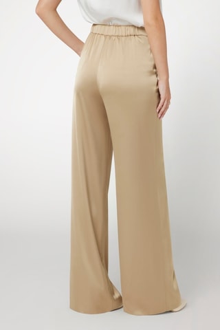 Pantalon regular - Beige