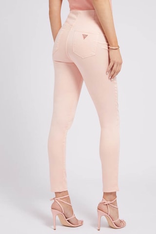 Pantalon taille haute - Rose pâle