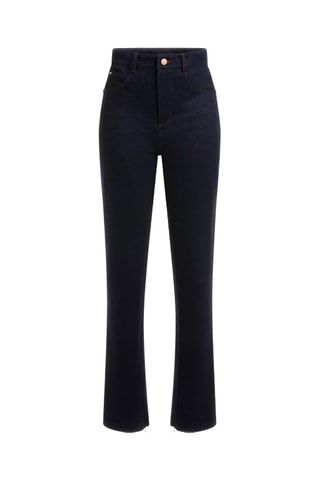 Jean slim taille haute - Bleu foncé