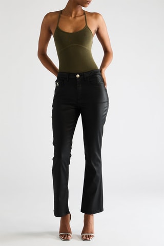 Jean taille haute - Noir