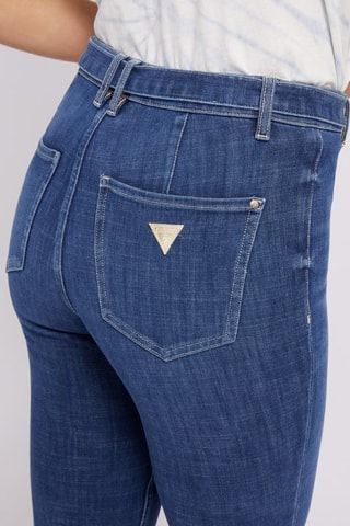 Jean taille-haute - Bleu