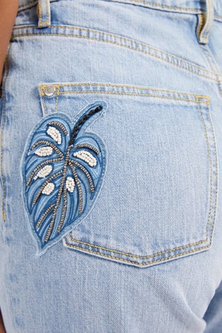 Jean taille haute - Bleu clair