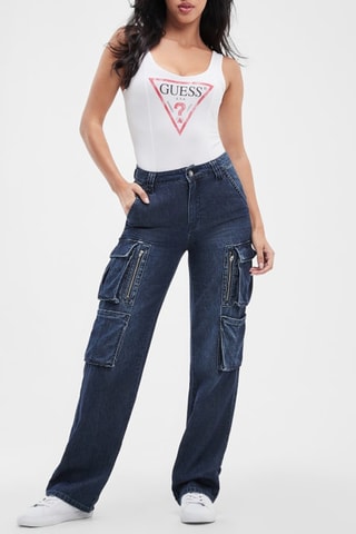 Jean cargo - Bleu marine