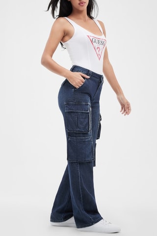 Jean cargo - Bleu marine