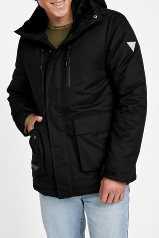 Parka à capuche - Noir