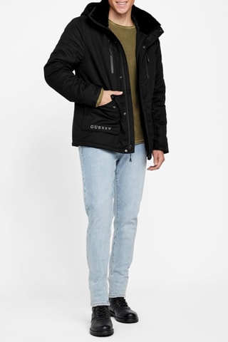 Parka à capuche - Noir