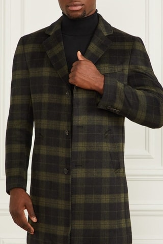 Manteau en laine - Vert olive