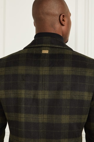 Manteau en laine - Vert olive