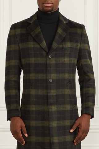 Manteau en laine - Vert olive