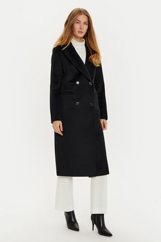 Manteau en laine - Noir