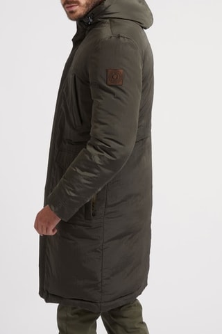 Parka à capuche Kaki