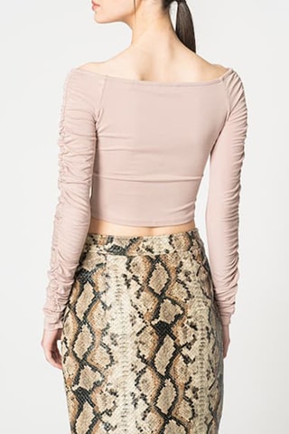 Crop top - Beige